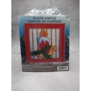 Design Works Plastic Canvas Needlepoint Kit Candle 1627 6.5x6.5